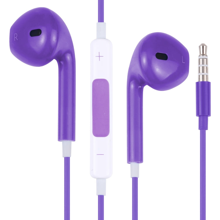 EarPods Cuffie cablate Auricolari con controllo cablato e microfono, White, Transparent, Rose Gold, Purple, Red, Blue, Black, Green, Orange, Gold, Magenta