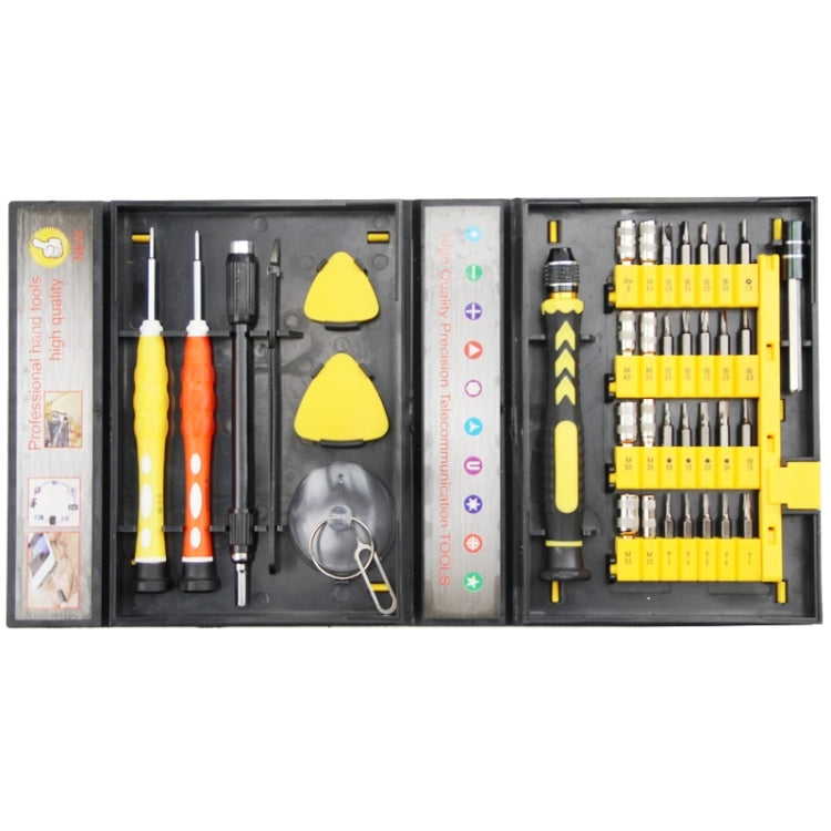 JF-6097A 38 in 1 Multi-Bit Professional Cell Phone Repair Screwdriver Set for iPhone 6 / iPhone 5 & 5S / Cell Phone, JF-6097A