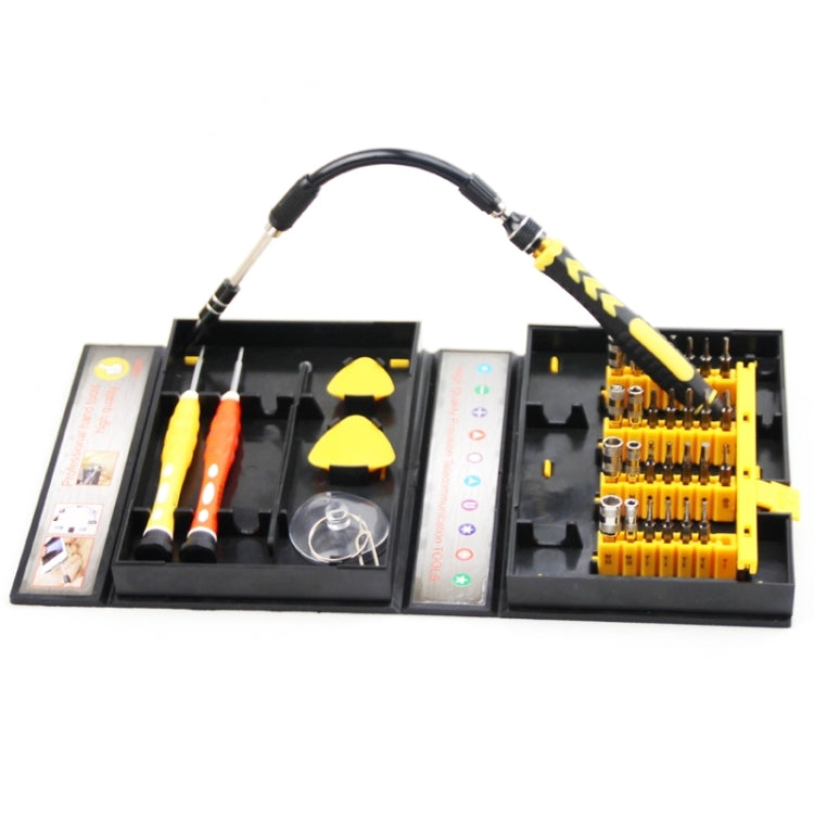 JF-6097A Set di cacciaviti professionali per riparazione di telefoni cellulari multi-bit 38 in 1 per iPhone 6 / iPhone 5 e 5S / Telefono cellulare, JF-6097A