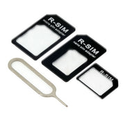 Kit Adattatori SIM 4 in 1 per iPhone 4/5