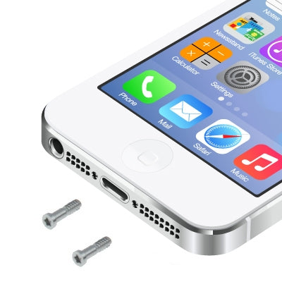 20 pezzi per viti dock originali per iPhone 5 / 5S, For iPhone 5/5S, For For iPhone 5 & iPhone 5S