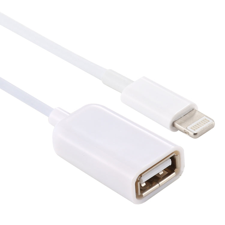 Cavo adattatore USB femmina a OTG maschio a 8 pin, supporto iOS 10.2 e versioni precedenti, lunghezza: 18 cm