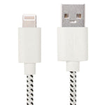 Cavo ricarica USB 1 metro in nylon per iPhone e iPad