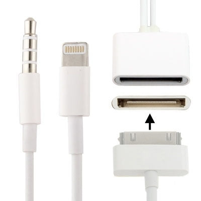 Adattatore audio a 8 pin, non supporta iOS 10.3.1 o versioni successive del telefono, 8 Pin Audio Adapter
