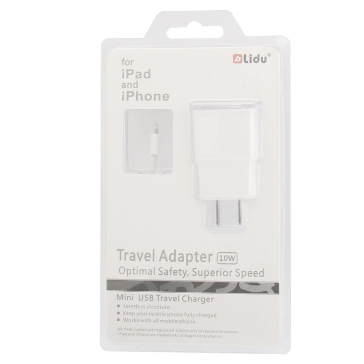 Cavo ricarica USB 1m con caricabatterie da viaggio US Plug