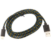 Cavo di ricarica USB nylon 3m per iPhone e iPad
