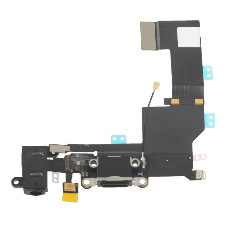 Original Charging Connector + Headphone Jack Flex Cable For iPhone 5S, For iPhone 5S