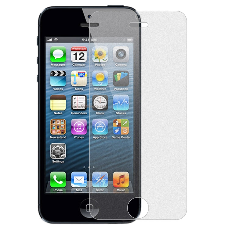 Pellicola in vetro temperato satinato opaco non completo da 50 pezzi per iPhone 5 / 5S / 5C, For iPhone 5 / 5S / 5C