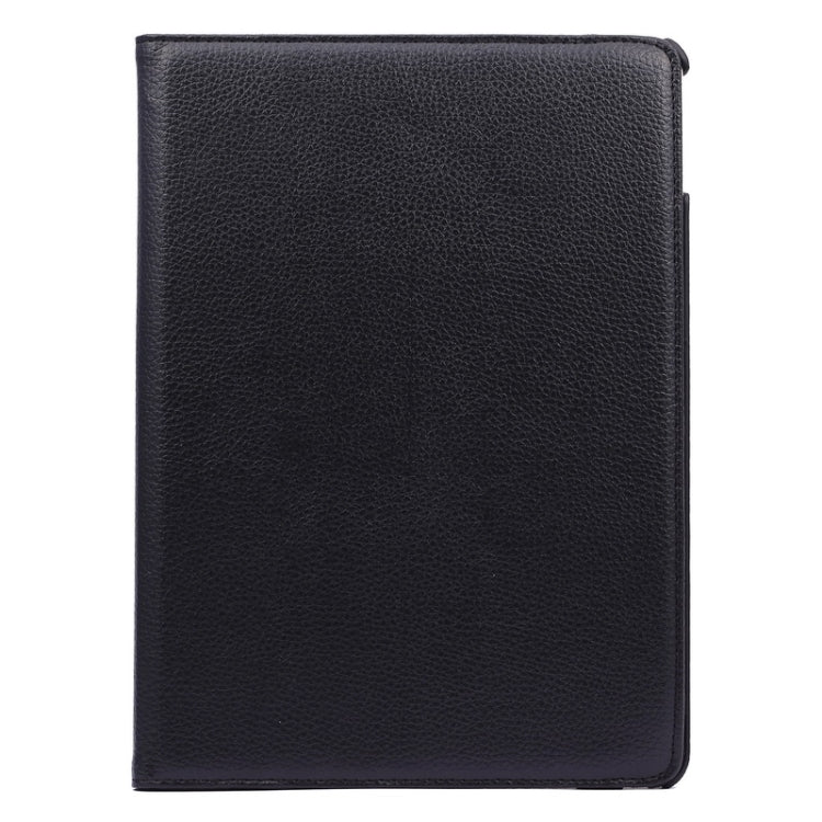Custodia in pelle flip con texture litchi con rotazione a 360 gradi con supporto per 2 ingranaggi per iPad Air 2, For iPad Air 2