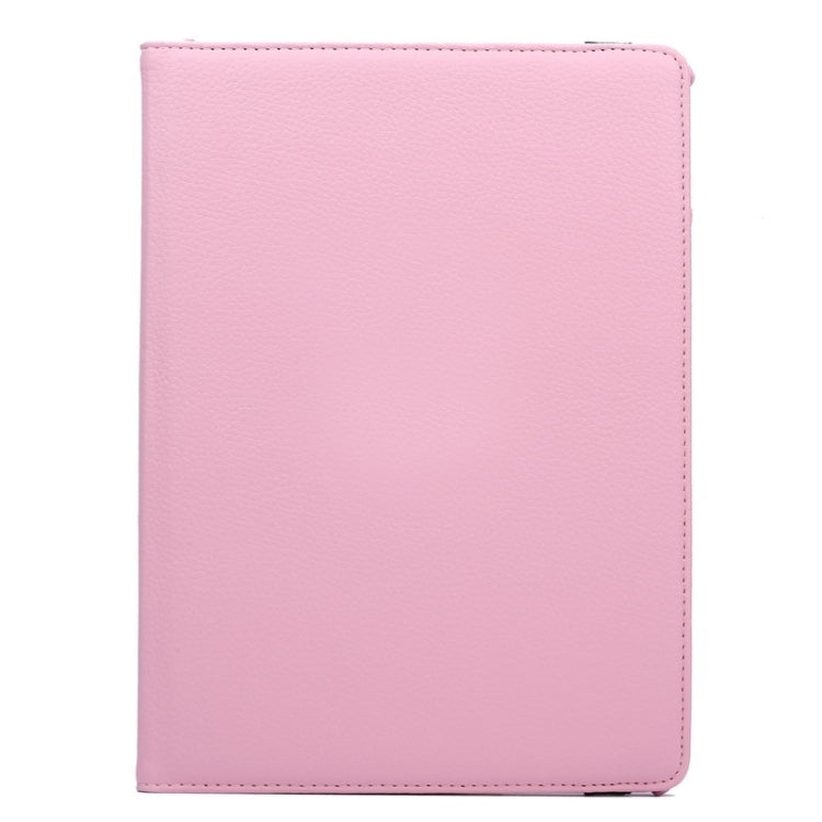 Custodia in pelle flip con texture litchi con rotazione a 360 gradi con supporto per 2 ingranaggi per iPad Air 2, For iPad Air 2