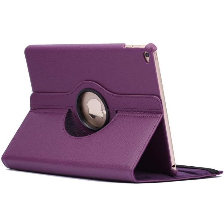Custodia in pelle flip per iPad Air 2 con rotazione 360°