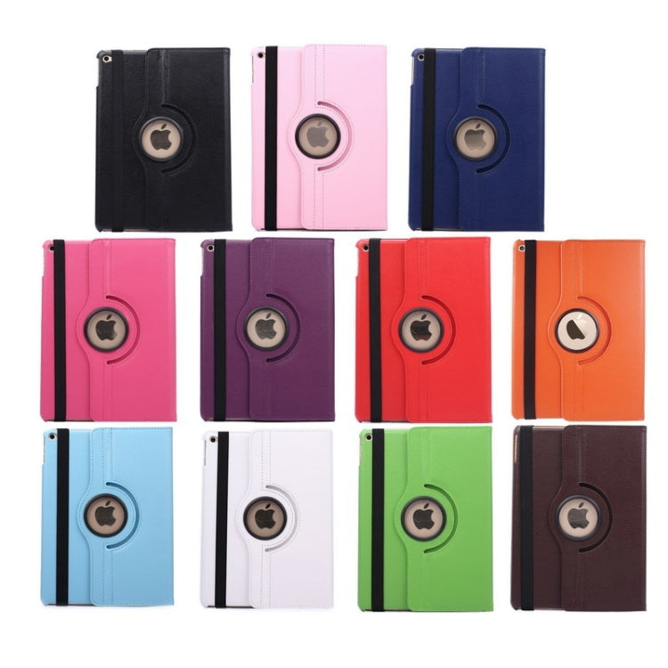 Custodia in pelle flip per iPad Air 2 con rotazione 360°