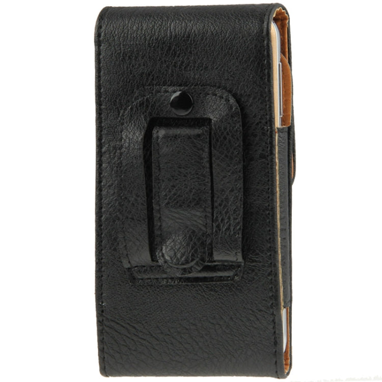 Custodia in pelle stile verticale con texture elefante con clip da cintura per iPhone 6, Galaxy S 5 / G900