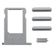 Card Tray, Volume Control Button, Screen Lock Button and Mute Switch, Vibration Key Kit for iPhone 6, For 6, For iPhone 6 (Kit), For iPhone 6(Pink), For iPhone 6