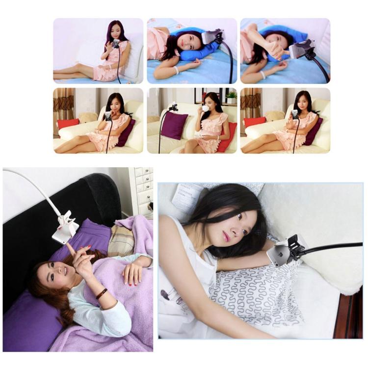 Supporto flessibile a clip per smartphone con base regolabile