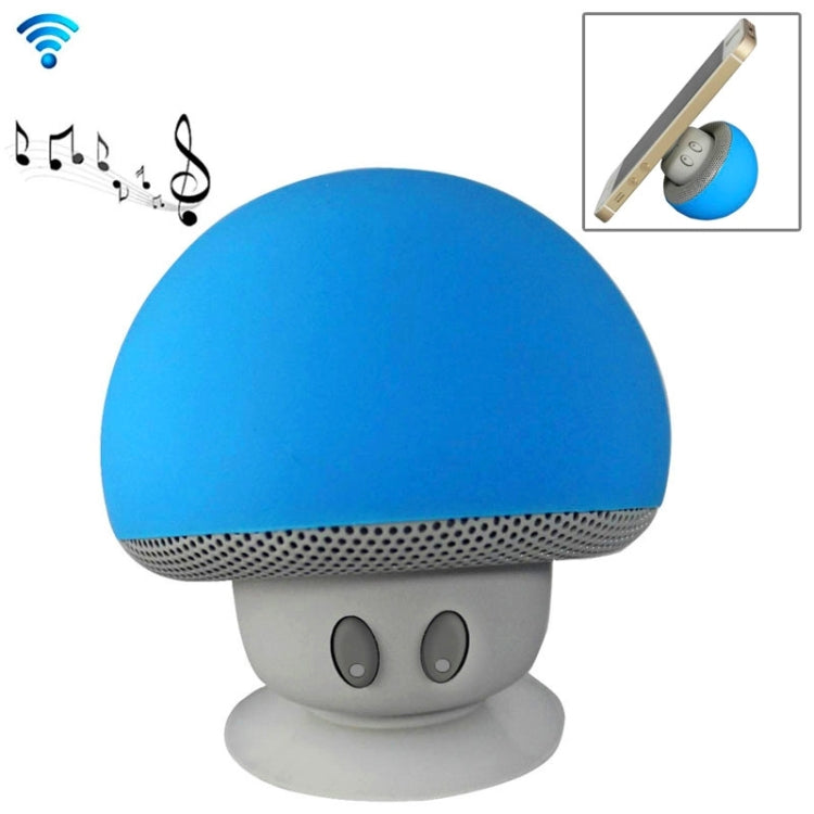 Altoparlante Bluetooth a forma di fungo con supporto a ventosa