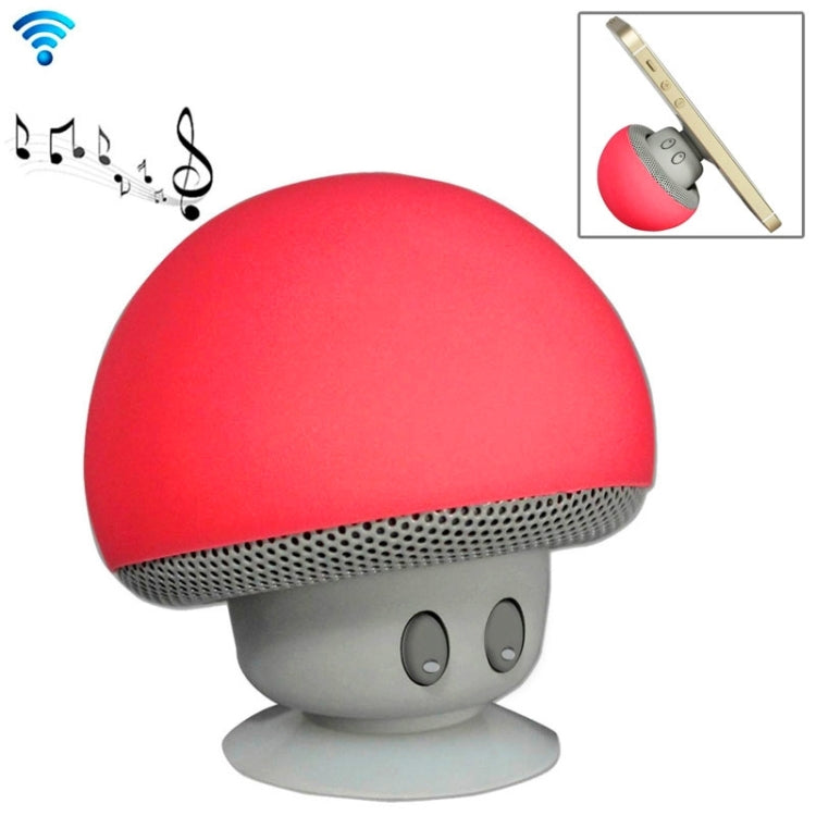 Altoparlante Bluetooth a forma di fungo con supporto a ventosa