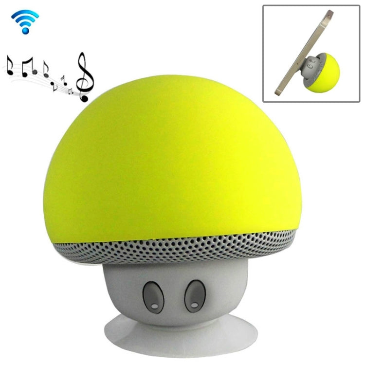 Altoparlante Bluetooth a forma di fungo con supporto a ventosa