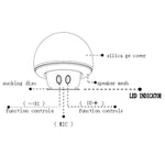 Altoparlante Bluetooth a fungo con ventosa