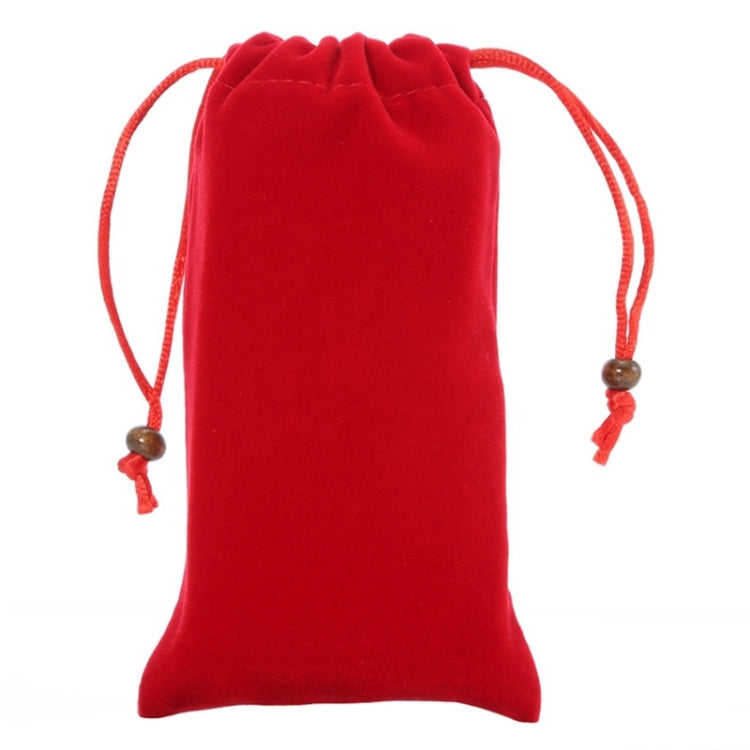 Borsa da trasporto universale in tessuto floccato di cotone per il tempo libero con cordino per iPhone 6 / Galaxy S6 / S5 / G900 / S IV / i9500 / SIII / i9300