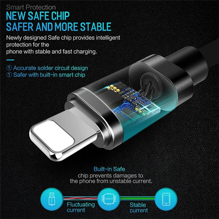 Cavo dati/caricatore da 8 pin a USB 2.0, lunghezza cavo: 20 cm