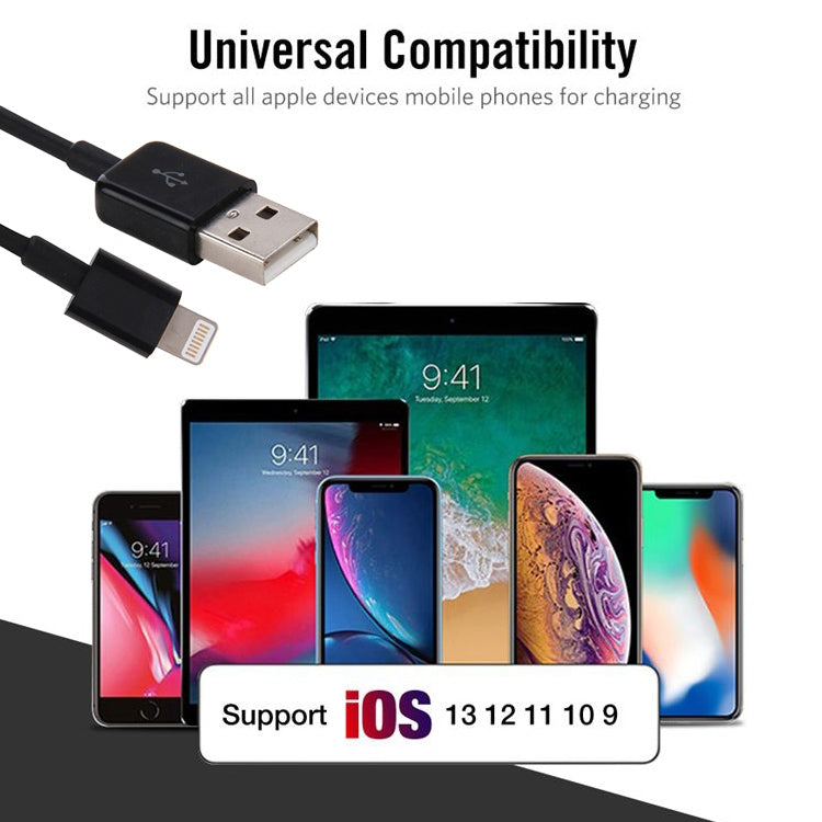 Cavo dati/caricatore da 8 pin a USB 2.0, lunghezza cavo: 20 cm