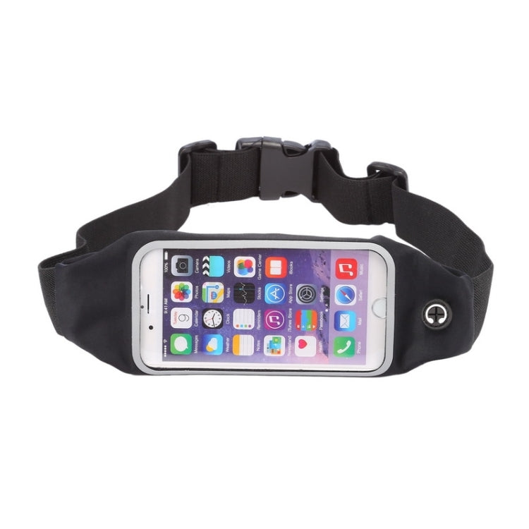 Marsupio sportivo impermeabile con foro per auricolari per iPhone 6 e 6s