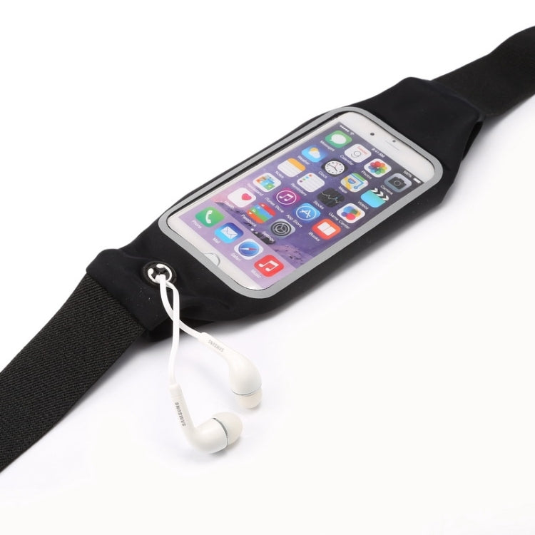 Marsupio sportivo impermeabile con foro per auricolari per iPhone 6 e 6s