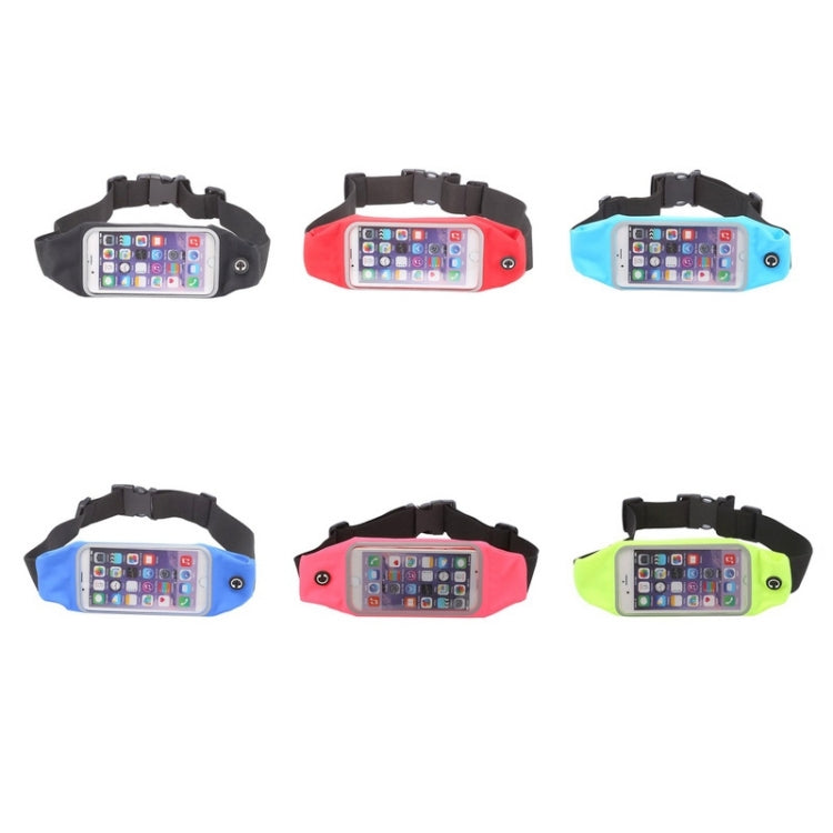 Marsupio sportivo impermeabile con foro per auricolari per iPhone 6 e 6s