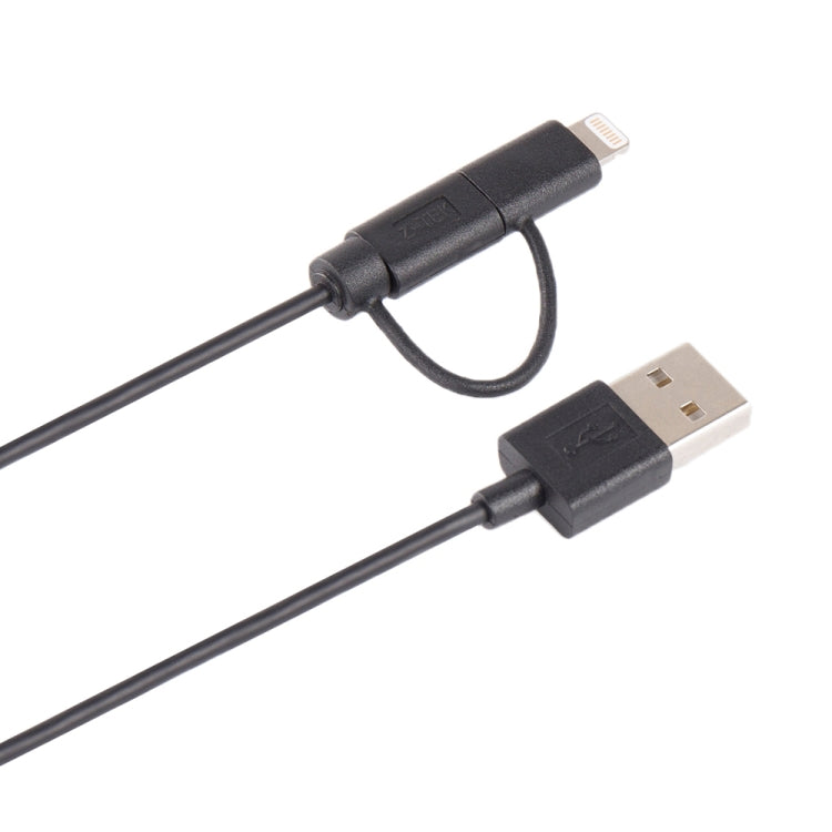 Cavo ricarica 2 in 1 Lightning e Micro USB da 1 metro