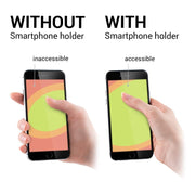 Supporto per telefono con impugnatura ergonomica