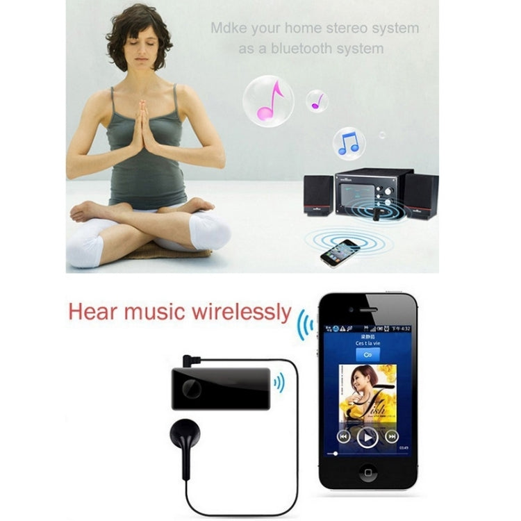 Ricevitore microfono musicale vivavoce Bluetooth per auto per iPhone, Galaxy, Sony, Lenovo, HTC, Huawei e altri smartphone, Mic Receiver