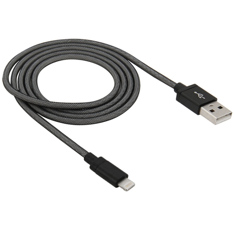 Cavo dati/caricatore Net Style Metal Head da 8 pin a USB, lunghezza cavo: 1 m