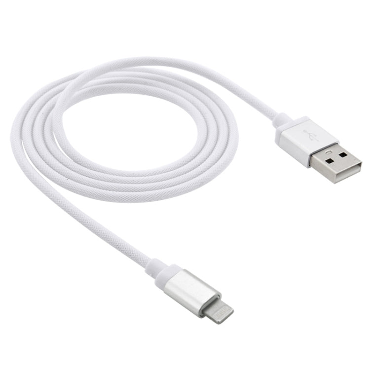 Cavo dati/caricatore Net Style Metal Head da 8 pin a USB, lunghezza cavo: 1 m