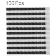 Adesivo in cotone conduttivo con fibbia in ferro da 100 pezzi per iPhone 6, For 6