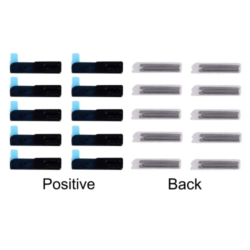 Earphone Speaker Mesh Cover with Gasket for iPhone 6 and 6 Plus, 10 Pairs/Set