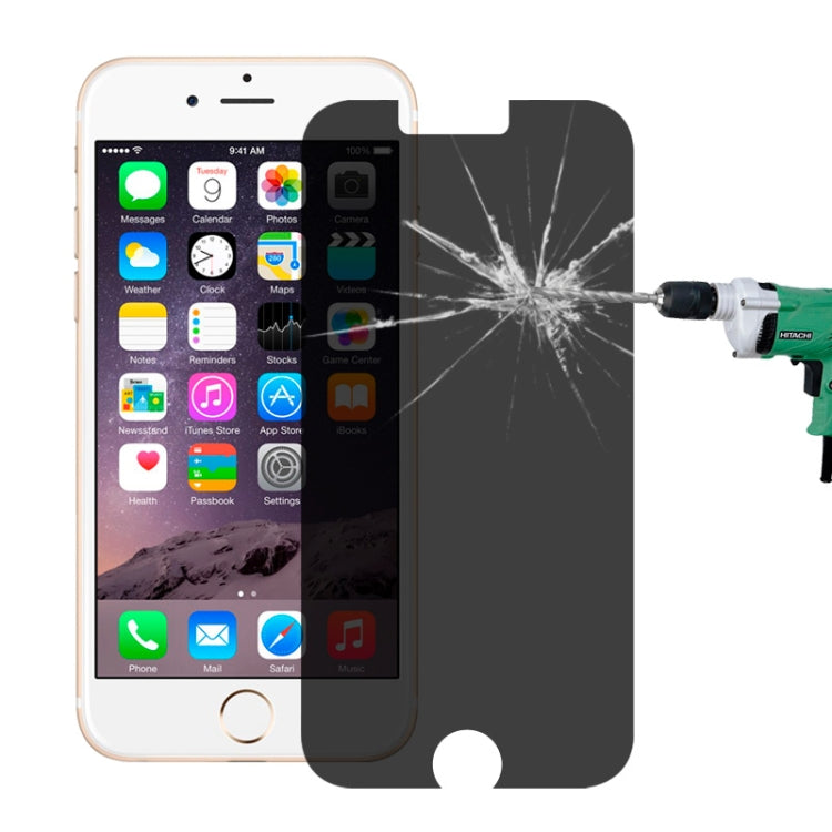 Pellicola in vetro temperato privacy antideflagrante da 0,3 mm per iPhone 6 Plus, For iPhone 6 Plus