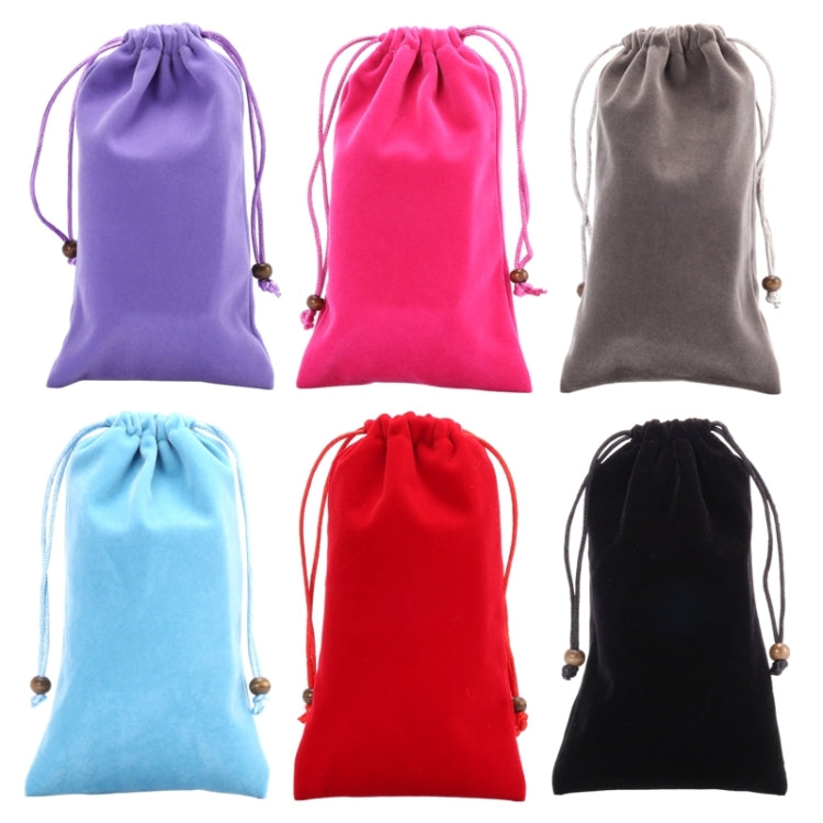 Borsa da trasporto universale in tessuto floccato di cotone per il tempo libero con cordino per iPhone 6 Plus, iPhone 6S Plus, Galaxy Note 8, Galaxy S6 edge Plus / A8 / Note 5 / Note 4 / Galaxy Mega 6.3 / i9200
