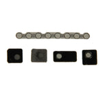 Set 10 coperture in rete per porta ricarica iPhone 6 Plus