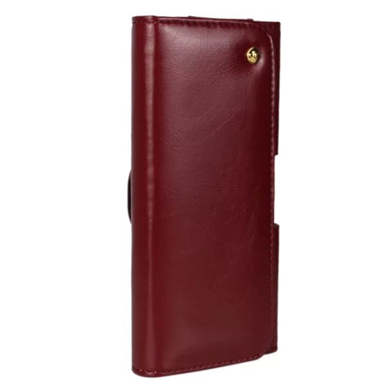 Marsupio in pelle stile Crazy Horse con texture orizzontale per iPhone 6 Plus / Galaxy Note 4 / Note 3 / Note 2 / A5 e A3