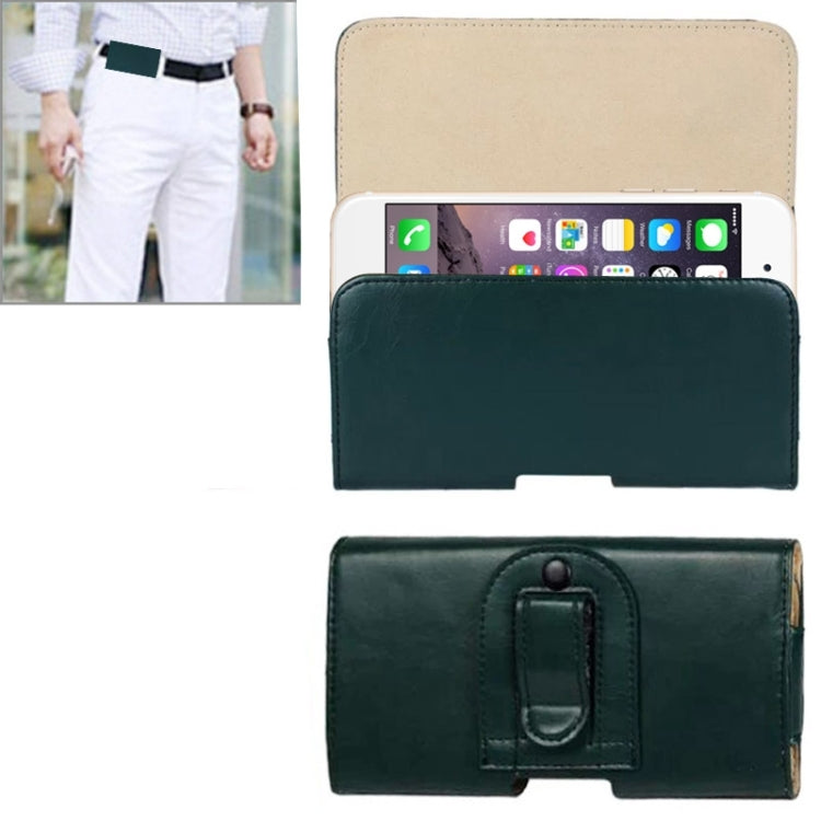 Marsupio in pelle stile Crazy Horse con texture orizzontale per iPhone 6 Plus / Galaxy Note 4 / Note 3 / Note 2 / A5 e A3