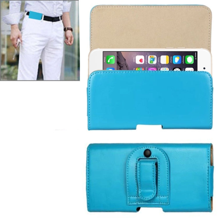 Marsupio in pelle stile Crazy Horse con texture orizzontale per iPhone 6 Plus / Galaxy Note 4 / Note 3 / Note 2 / A5 e A3