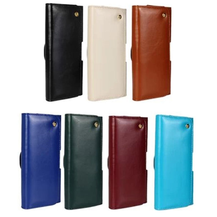 Marsupio in pelle Crazy Horse per smartphone compatibili