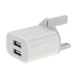 Adattatore caricabatterie USB 2 porte 5V 2A