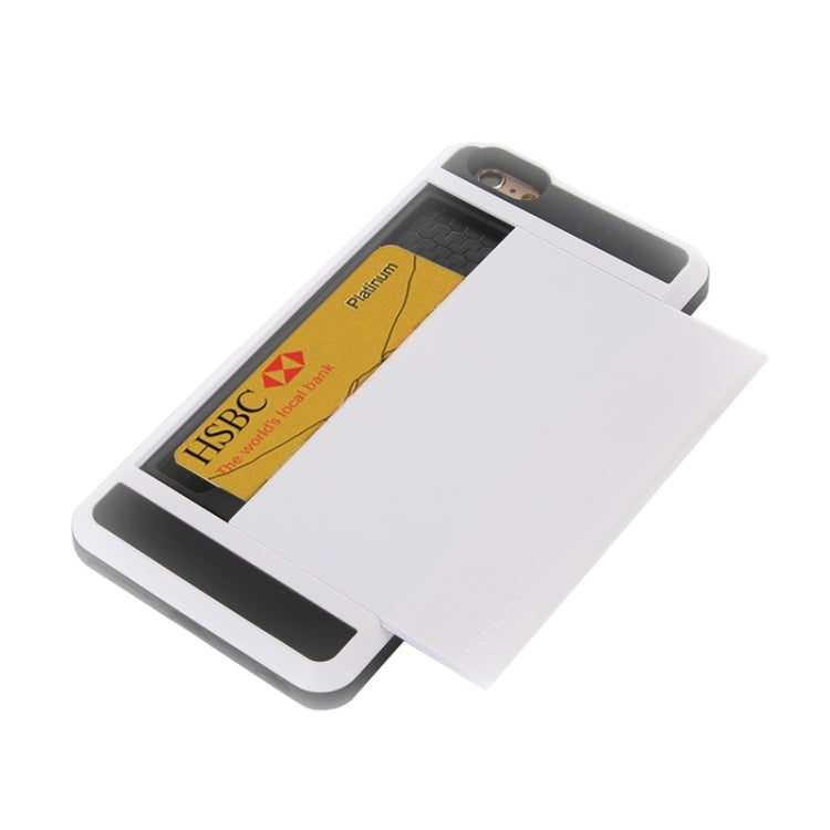 Custodia combinata Blade PC + TPU con slot per schede per iPhone 6 Plus