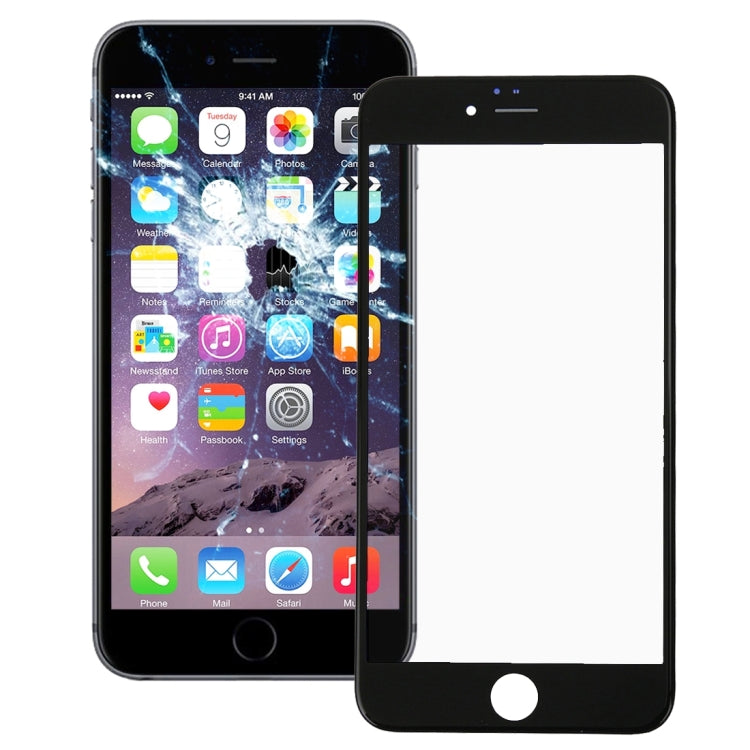 Lente in vetro esterna con cornice per iPhone 6 Plus