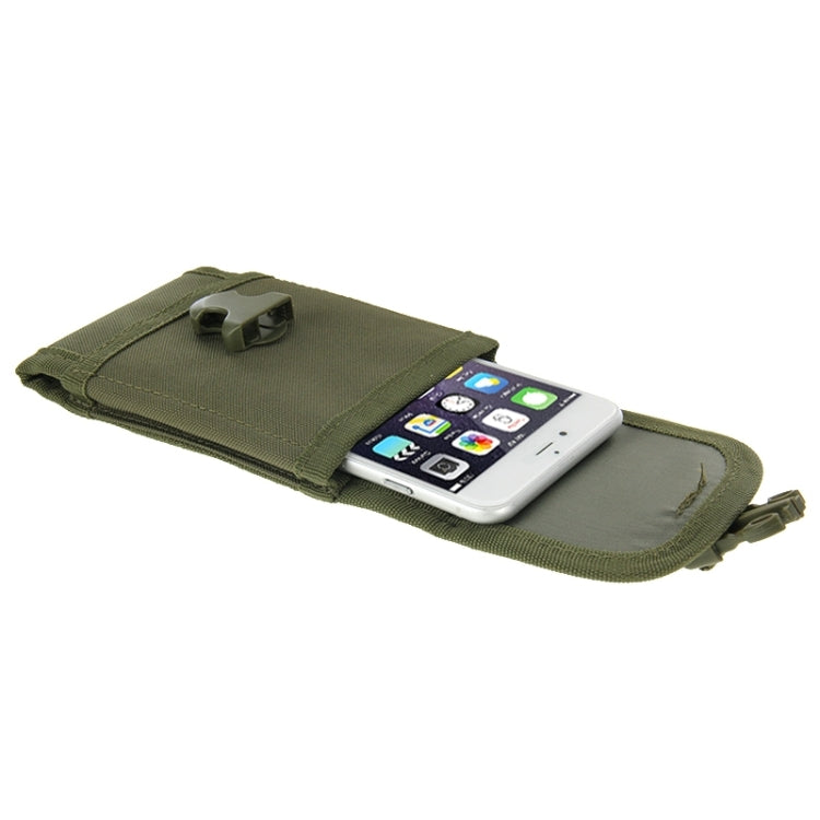 Marsupio verticale universale in tessuto di nylon da 5,5 pollici per iPhone 6 Plus e 6S Plus, Galaxy S6, Huawei, ecc.