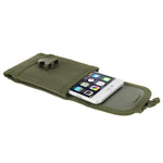 Marsupio verticale in nylon per smartphone fino a 5,5 pollici