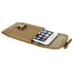 Marsupio verticale in nylon per smartphone fino a 5,5 pollici