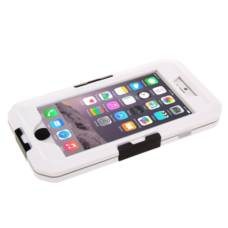 Per iPhone 6 Plus e 6s Plus Custodia impermeabile IPX8 con schermo sensibile al tocco con supporto per bici e cordino, For 6P & 6sP
